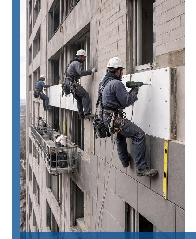 Монтаж фасадных термопанелей высокого качества в Новокубанске