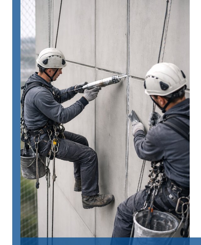 Первичная герметизация швов фасадов и кровель в Новокубанске