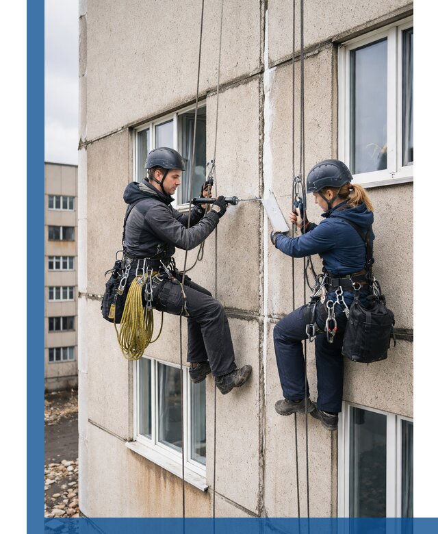 Герметизация межпанельных швов тёплым швом в Новокубанске
