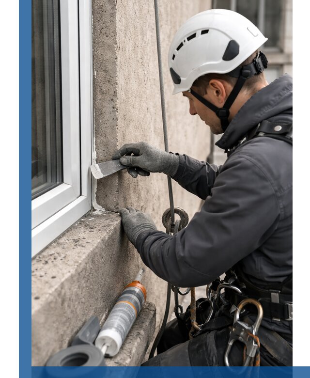 Герметизация монтажных швов окон в Новокубанске с гарантией качества