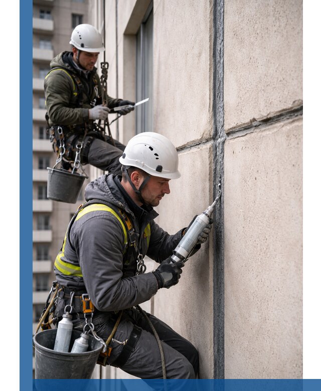 Герметизация деформационных швов фасада в Новокубанске качественно