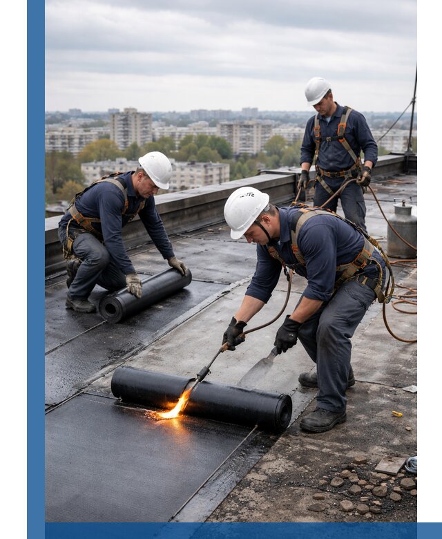 Ремонт наплавляемой кровли в Новокубанске качественно и надежно