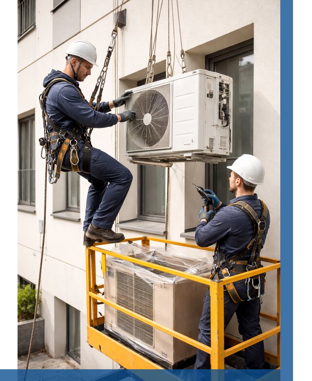 Демонтаж внешнего блока кондиционера в Новокубанске от 3639 р. | ВЫСОТНИК-Нкб