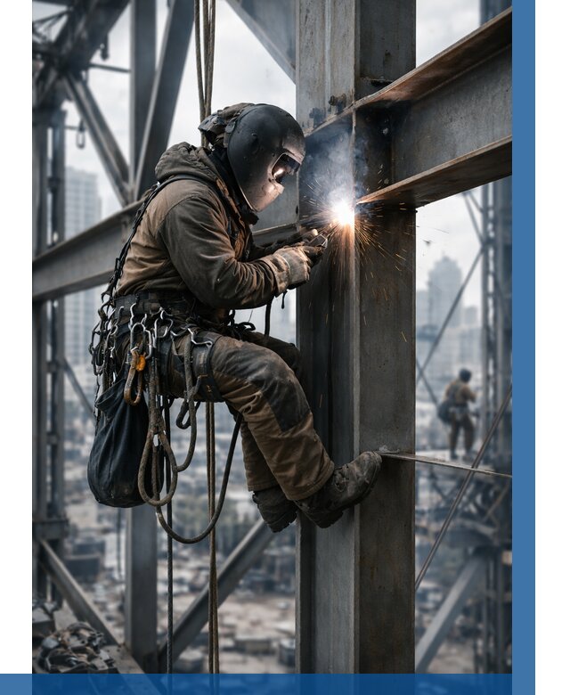 Высотные сварочные работы в Новокубанске от 3639 р. | ВЫСОТНИК-Нкб