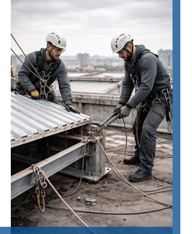 Демонтаж крышной установки в Новокубанске от 88383 р. | ВЫСОТНИК-Нкб