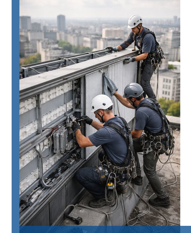 Профессиональное обслуживание крышной рекламы в Новокубанске под ключ