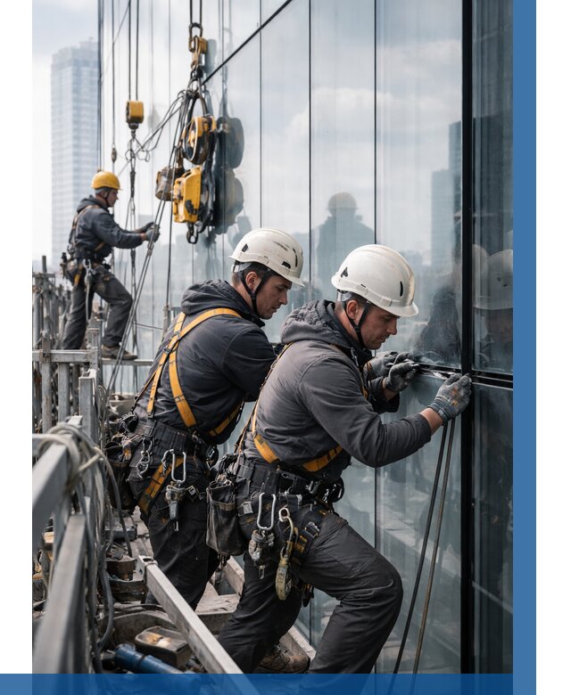 Структурное остекление фасадов в Новокубанске от 9878 р. | ВЫСОТНИК-Нкб