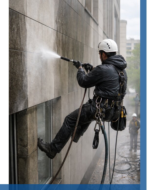 Гидроструйная очистка поверхностей в Новокубанске от 884 р. | ВЫСОТНИК-Нкб