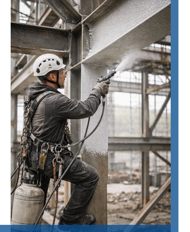 Огнезащита металлоконструкций от 780 р. | ВЫСОТНИК-Нкб в Новокубанске