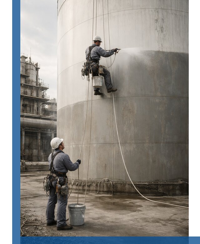 Покраска стальных резервуаров и емкостей в Новокубанске профессионально