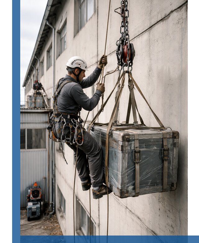 Подъем грузов на высоту в Новокубанске для промышленных объектов