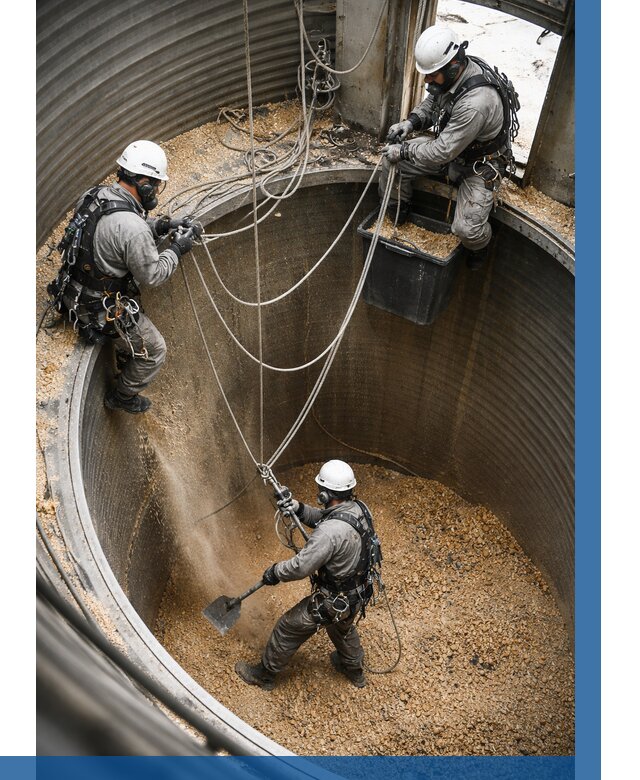 Чистка зерновых бункеров в Новокубанске от 12478 р. | ВЫСОТНИК-Нкб