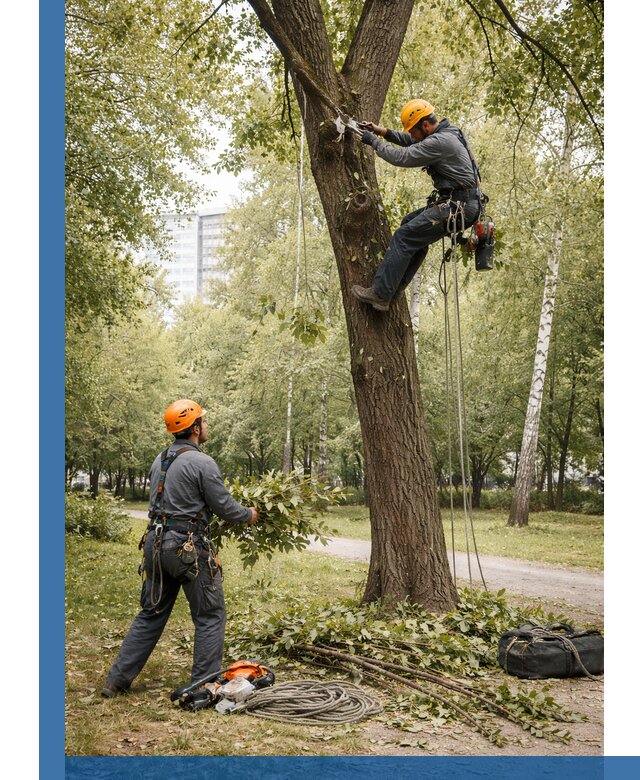 Санитарная обрезка деревьев в Новокубанске, профессионально и безопасно