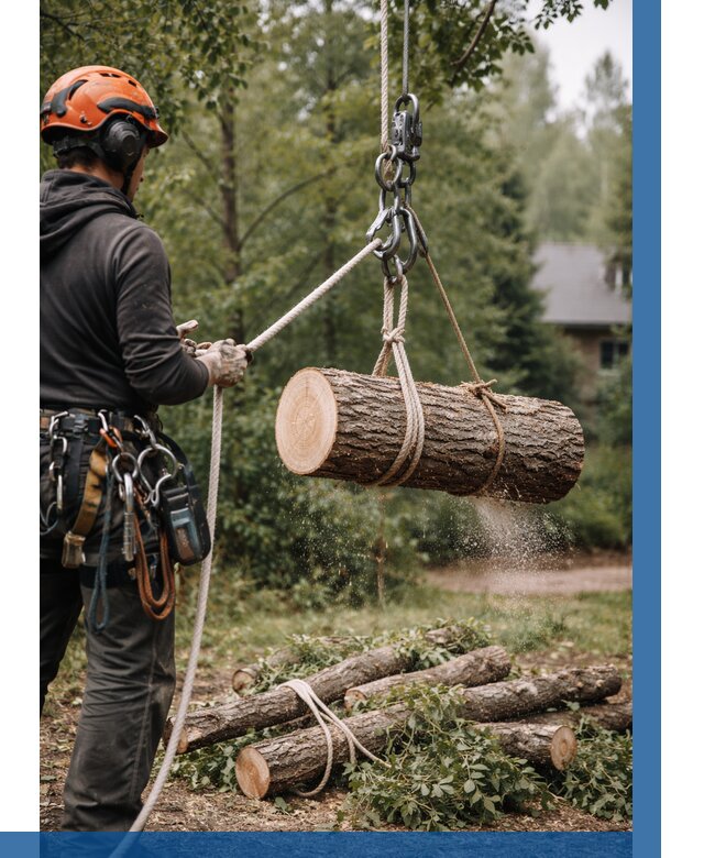 Валка деревьев частями в Новокубанске от 7799 р. | ВЫСОТНИК-Нкб