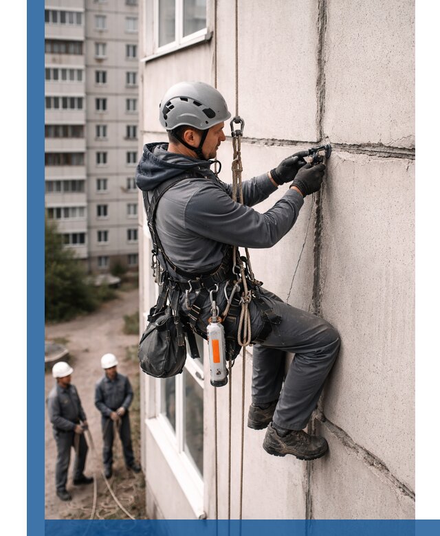 Обследование межпанельных швов и герметизация в Новокубанске